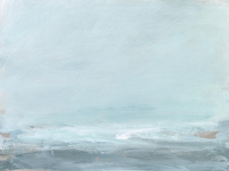 Soft Sea Mist I Painting By Christina Long - Fine Art America