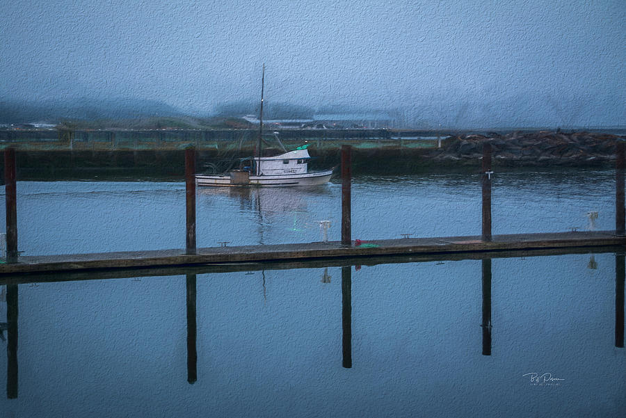 Soft Textured Bay Photograph by Bill Posner