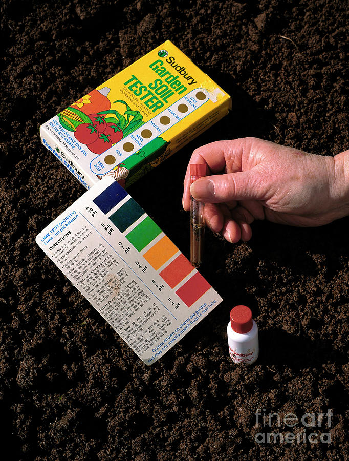 Soil Testing Kit Photograph by Geoff Kidd/science Photo Library