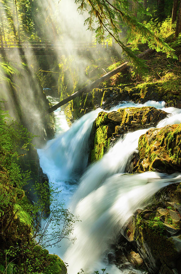 Sol Duc Falls, Olympic National Park Photograph by Feng Wei Photography