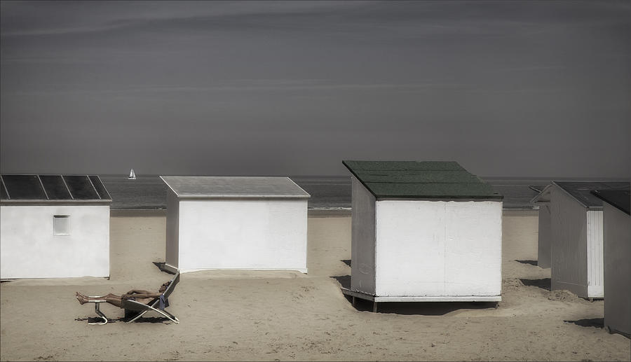 Beach Photograph - Solar Man by Gilbert Claes