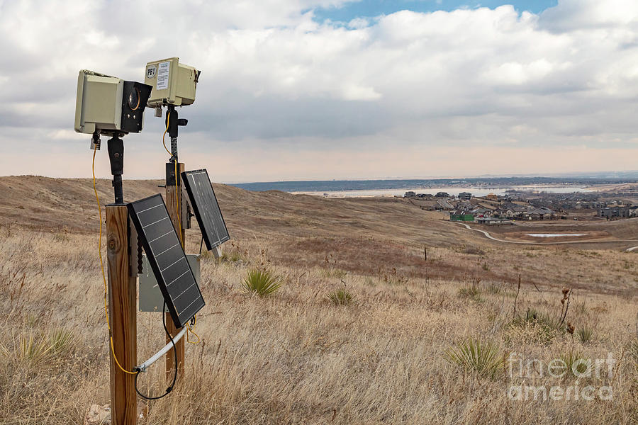 Solar-powered Timelapse Cameras Photograph by Jim West/science Photo Library