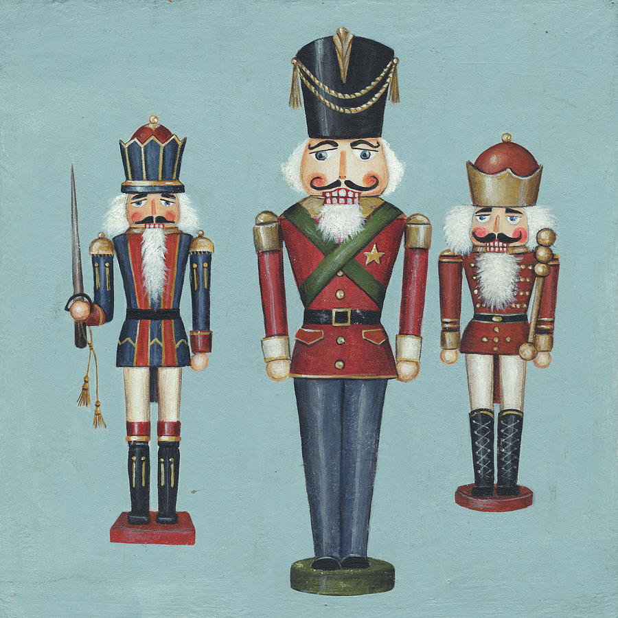 Soldier Nutcrackers Painting By David Carter Brown Fine Art America   Soldier Nutcrackers David Carter Brown 