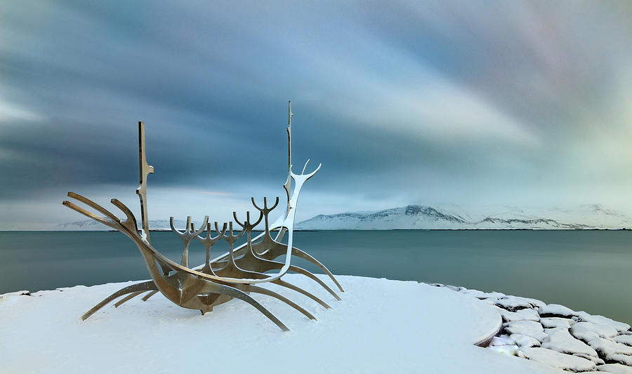 Solfar Sun Voyager, Reykjavik, Iceland Photograph by Kieran Metcalfe | Fine Art America