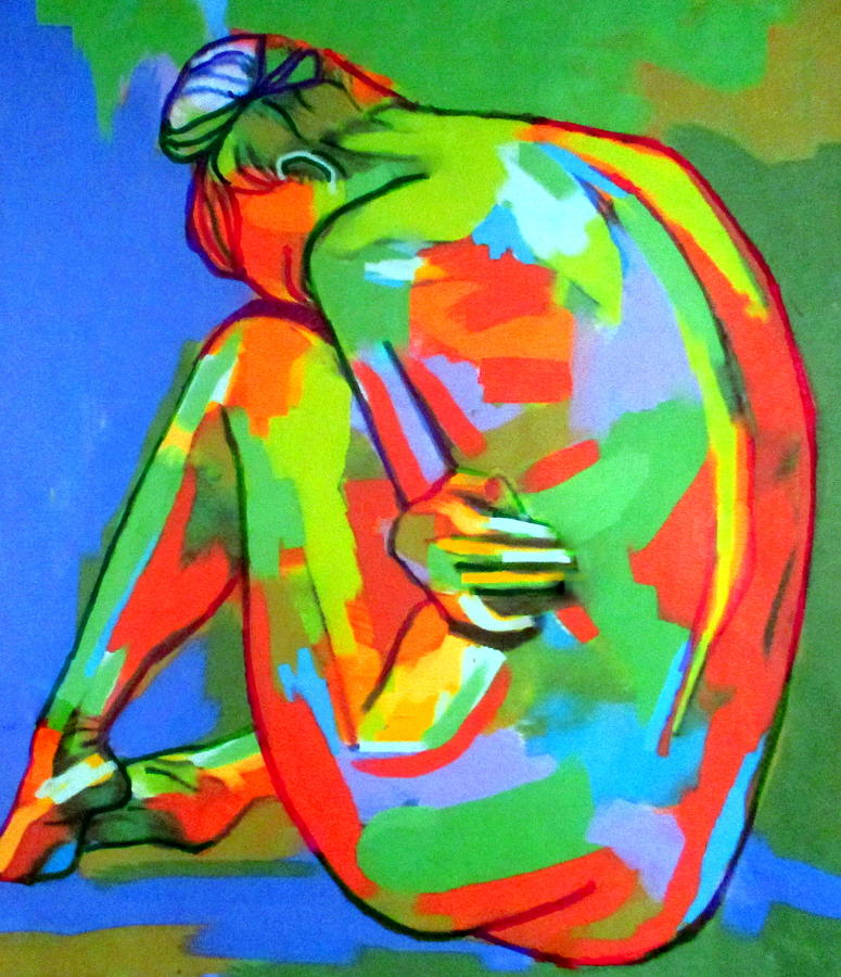 Solitary figure by Helena Wierzbicki Solitary figure by Helena Wierzbicki