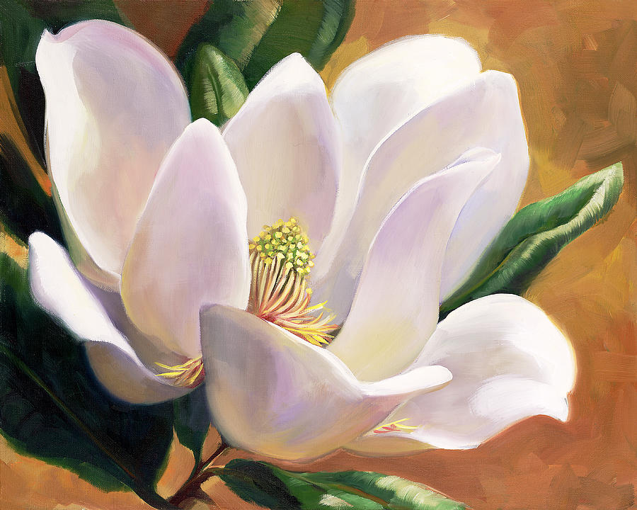 Solo Magnolia Painting By Laurie Snow Hein - Fine Art America