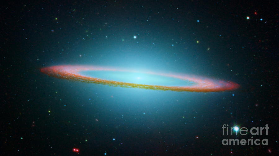 Sombrero Galaxy (m104) Photograph by Nasa/science Photo Library