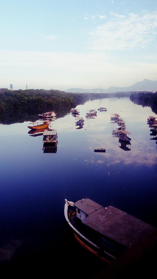 Boat Photograph - Somewhere in Rio de Janeiro by Kuneli Zec