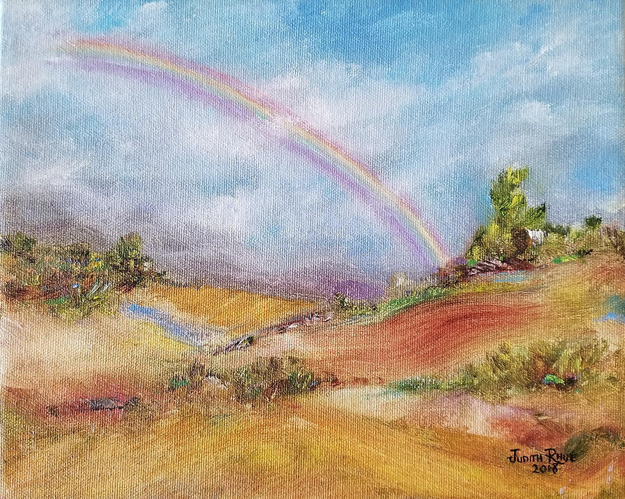 Somewhere Painting by Judith Rhue