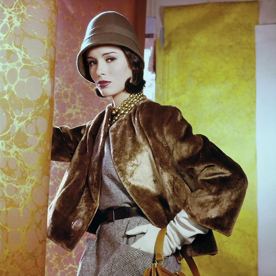 New York City Photograph - Sondra Peterson In Ritter Bros by Horst P. Horst