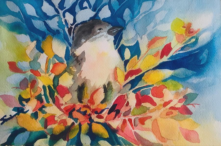 Song bird Painting by Sonia Mocnik