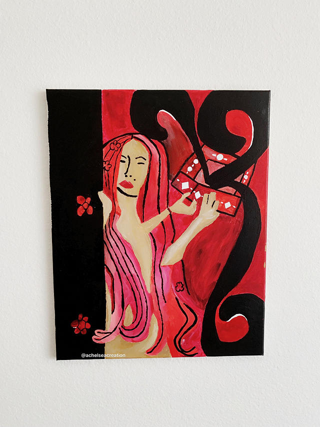 Songs About Jane Cover Painting By Chelsea Birchett