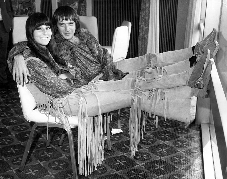 Sonny And Cher Photograph by Douglas Miller