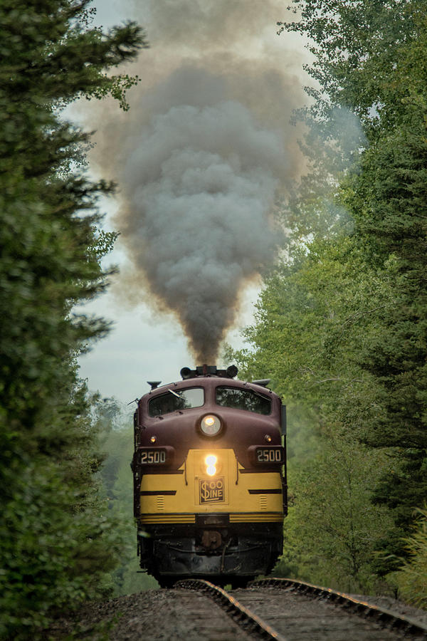 Soo Line-wisconsin Central Fp7 Number 2500-a Photograph