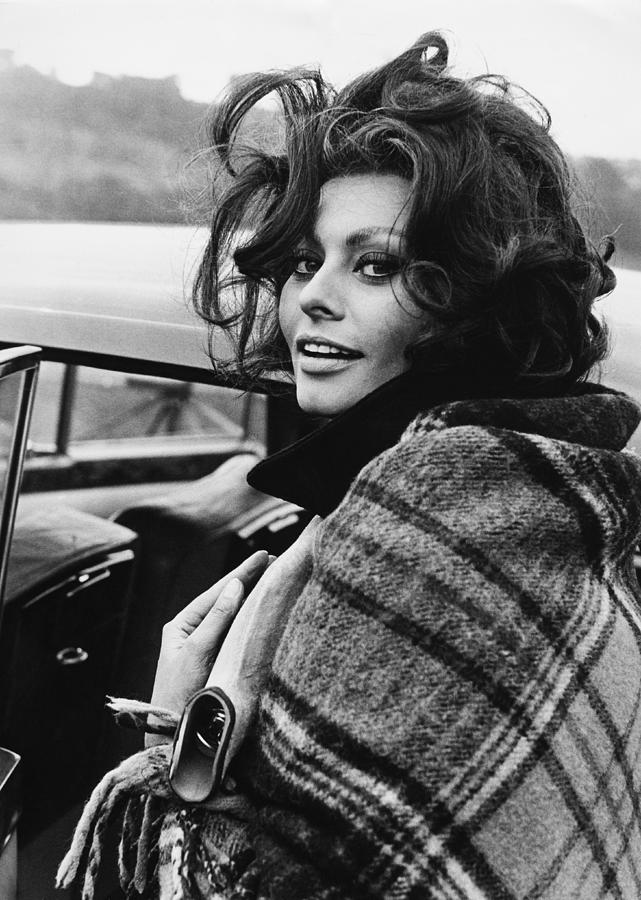 Sophia Loren In South Wales On August Photograph by Keystone-france