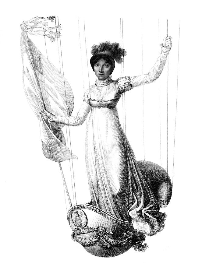 Sophie Blanchard, French Aeronaut Photograph by Science Source