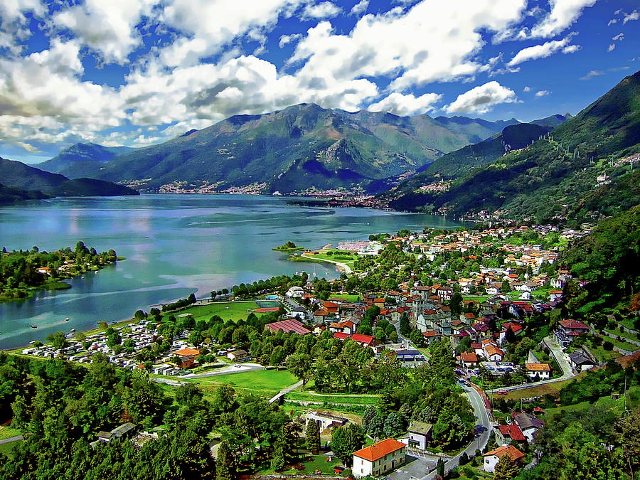 Sorico and Lake Como by Anthony Dezenzio Sorico and Lake Como by Anthony Dezenzio