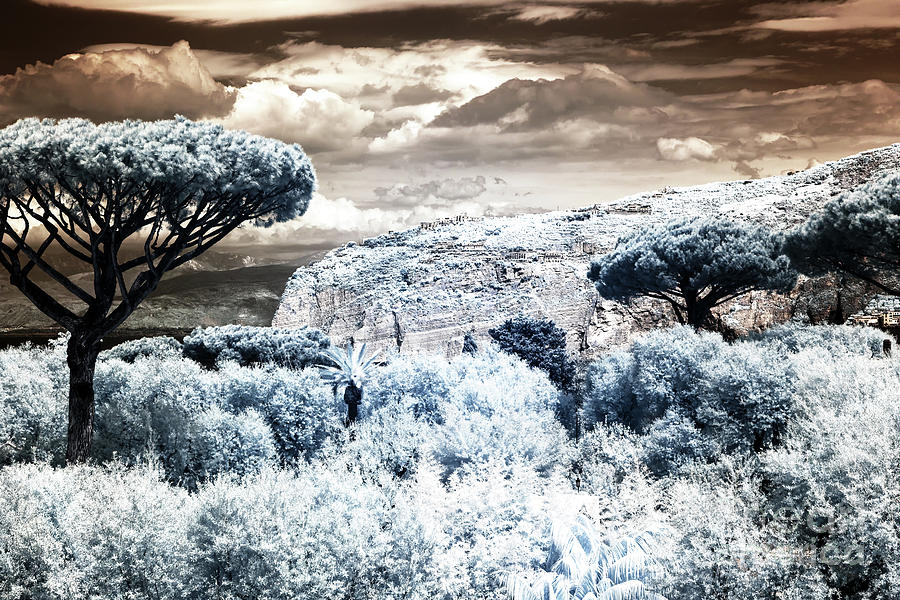 Sorrento Blue Valley Infrared Photograph by John Rizzuto