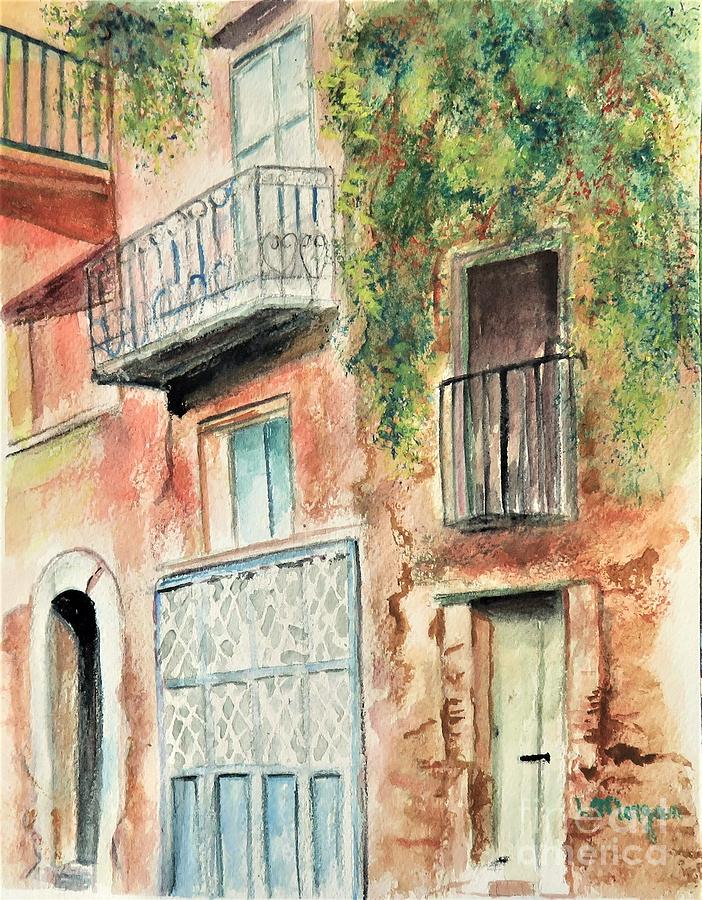 Sorrento Charm Painting by Laurie Morgan