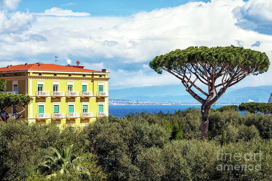 Sorrento Grand View in Italy Photograph by John Rizzuto