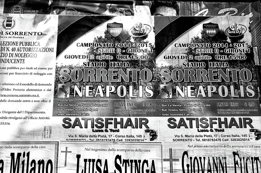 Sorrento versus Neapolis Photograph by John Rizzuto