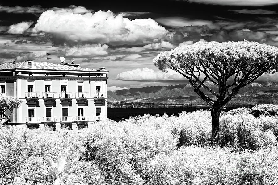 Sorrento View Infrared Photograph by John Rizzuto