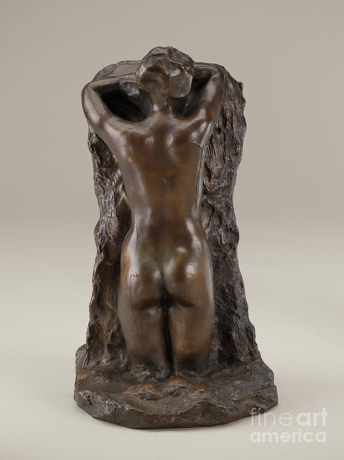 Auguste Rodin Sculpture - Sorrow, Bronze By Rodin by Auguste Rodin