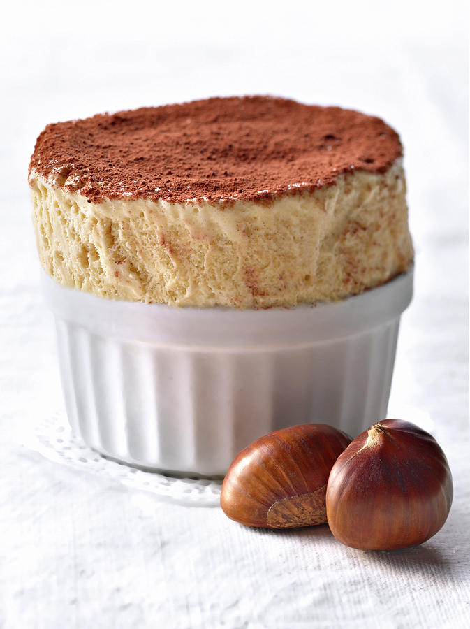 Souffle Glace Aux Marrons Iced Chestnut Souffle Photograph By Studio