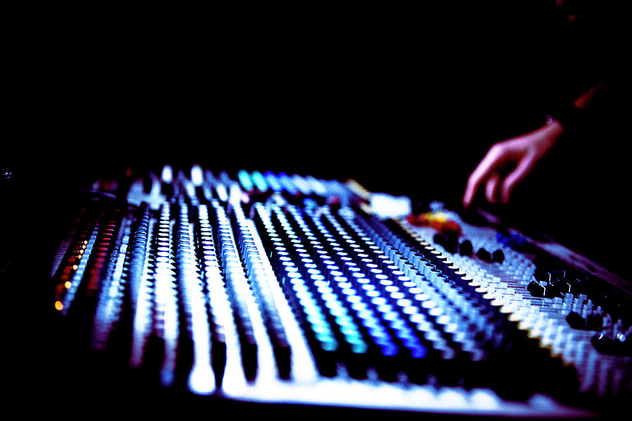 Sound Desk Technician Photograph by Andy Teo Aka Photocillin