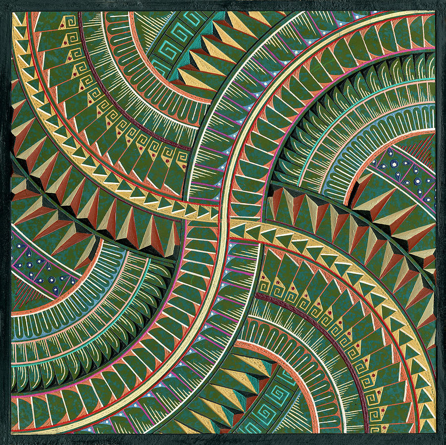 Native Ceramic Art - Sound Of Wind by Atlantis Native Ceramic Art - Sound Of Wind by Atlantis