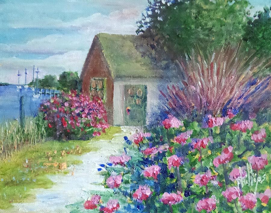 Soundside Cottage Painting by James H Phillips - Fine Art America