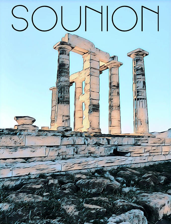 Sounion, in Love with the Med by Nicholas V K Sounion, in Love with the Med by Nicholas V K