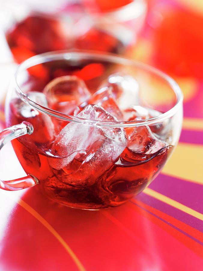 Sour Griotte Cherry Liqueur -flavored Tea Photograph by Roulier-turiot