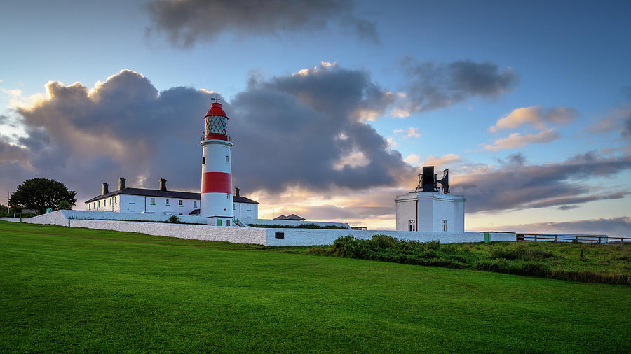 Souter Lighthouse and Foghorn Photograph by David Head - Fine Art America