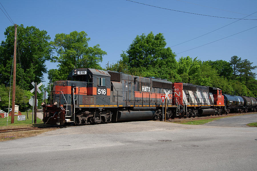 South Carolina Central Railroad Through Photograph by
