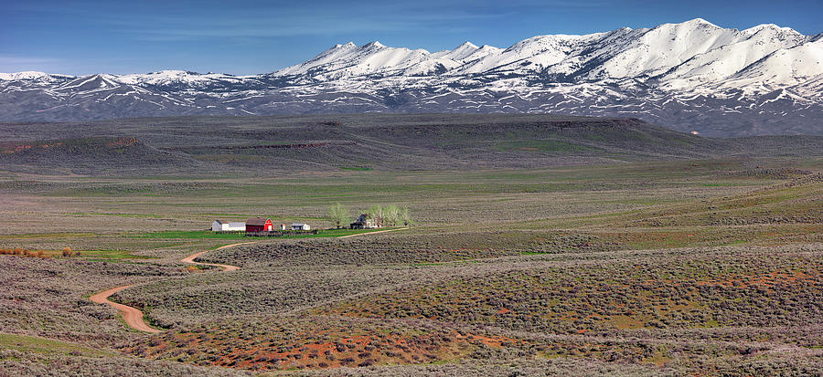 South Central Idaho Ranch Photograph by Leland D Howard