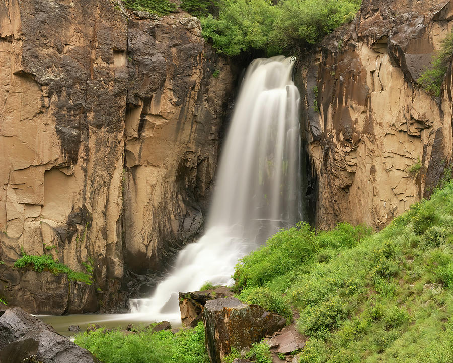 South  Clear Creek Falls Photograph by Gary Langley