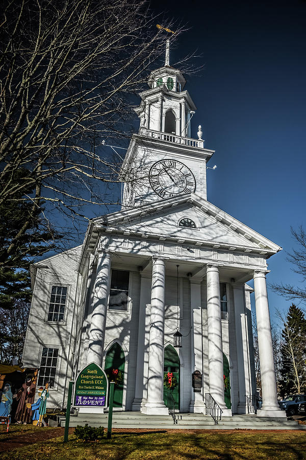 South Congregational Church Photograph by Guy Whiteley