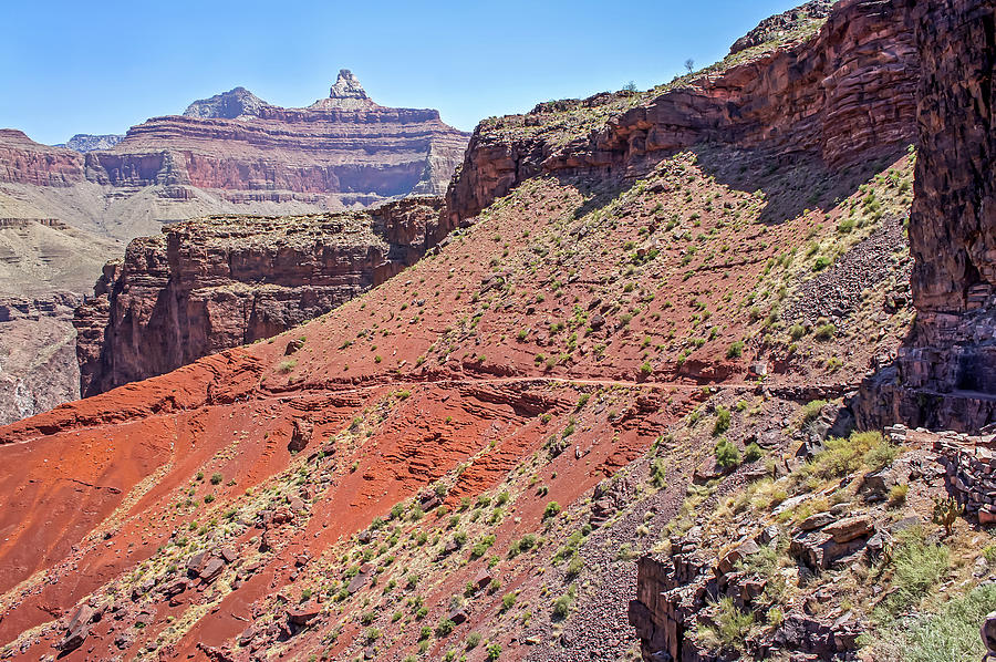 South Kaibab Trail, Grand Canyon Photograph by Dawn Richards
