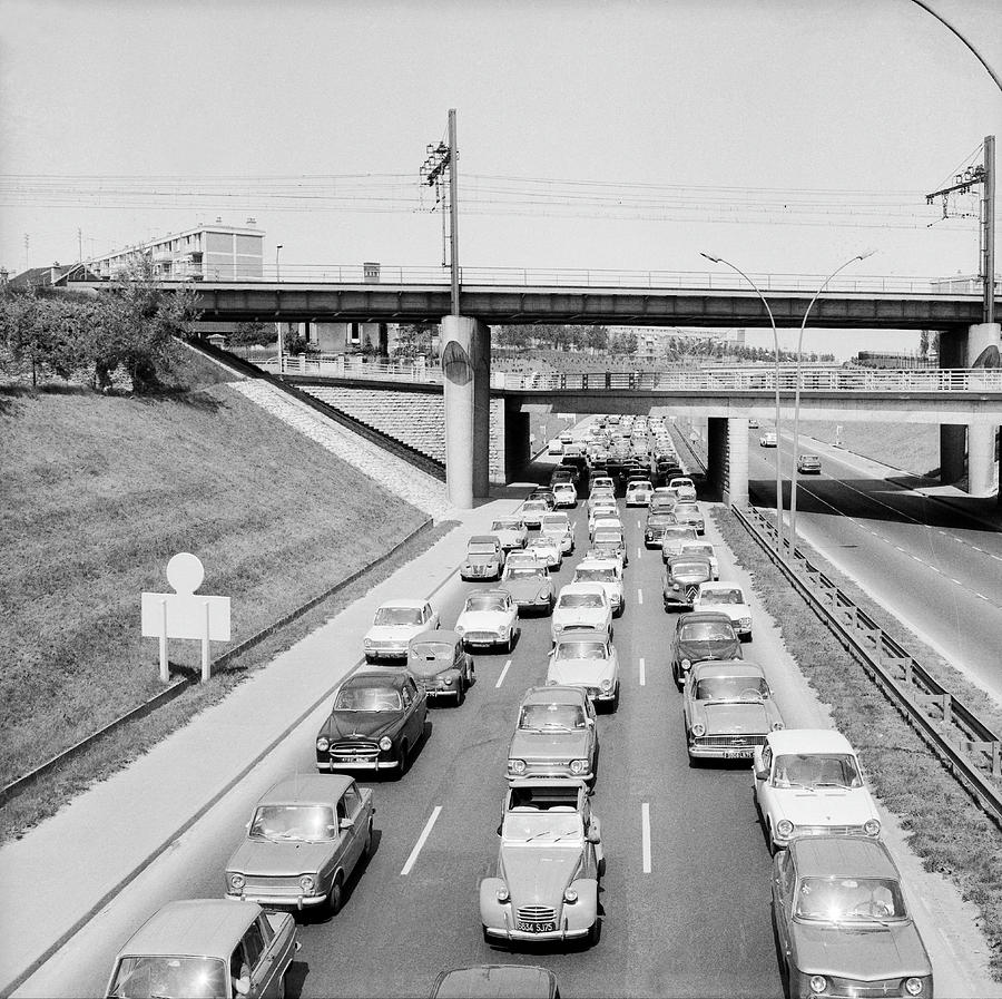 South Motorway In 1966 Photograph by Keystone-france