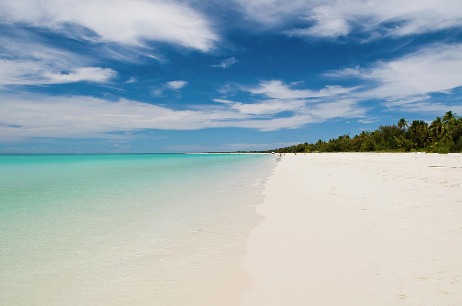 South Pacific White Sand Beach Photograph by © Karen To