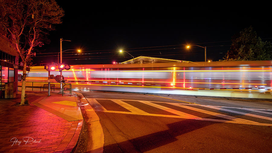South Pasadena Crossing Photograph by Roland Wilhelm