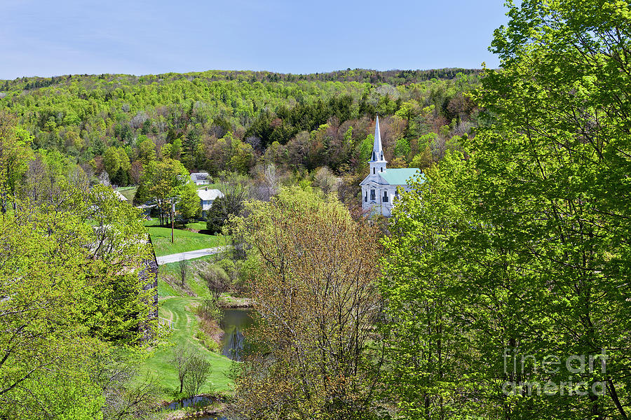South Woodbury Vermont Spring Photograph by Alan L Graham