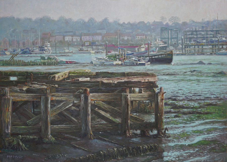 Southampton Northam summer evening across the Itchen by Martin Davey Southampton Northam summer evening across the Itchen by Martin Davey