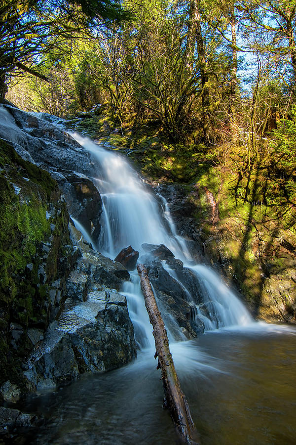 alaskan waterfall