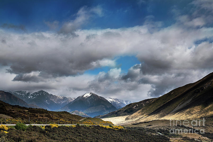 Southern Alps And Stratocumulus Clouds Photograph by Stephen Burt/science Photo Library