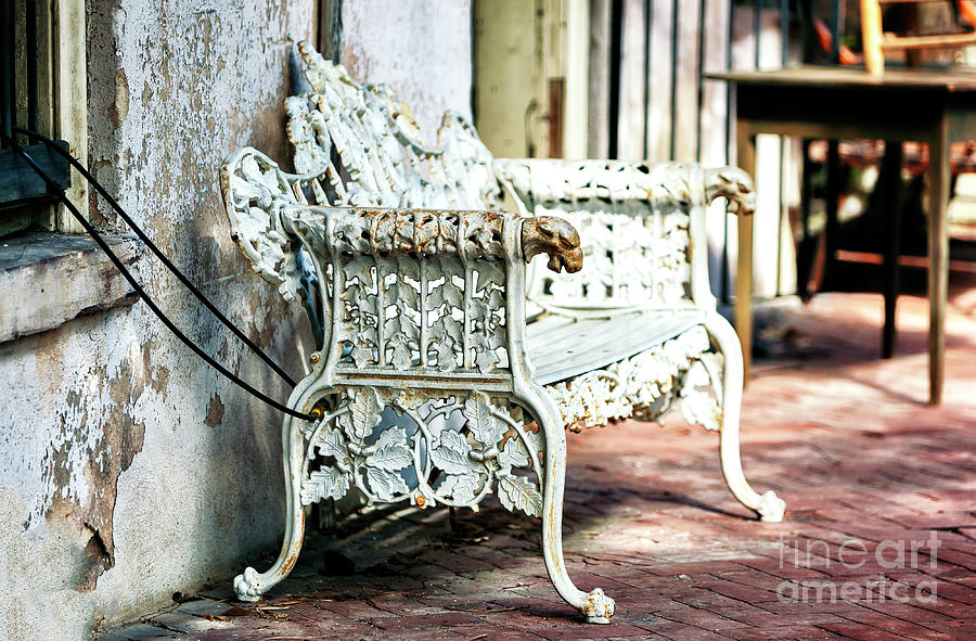 Architecture Photograph - Southern Antiques in Savannah by John Rizzuto