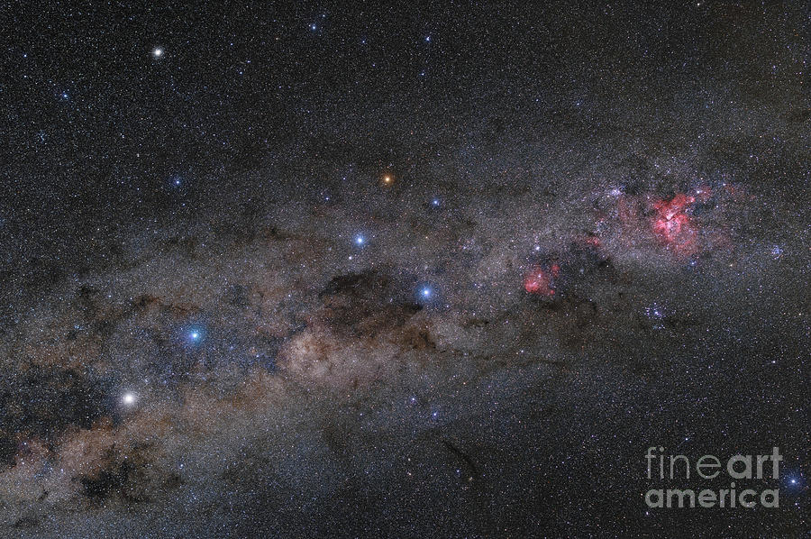 Southern Cross Constellation Photograph by Eso/petr Horalek/science Photo Library