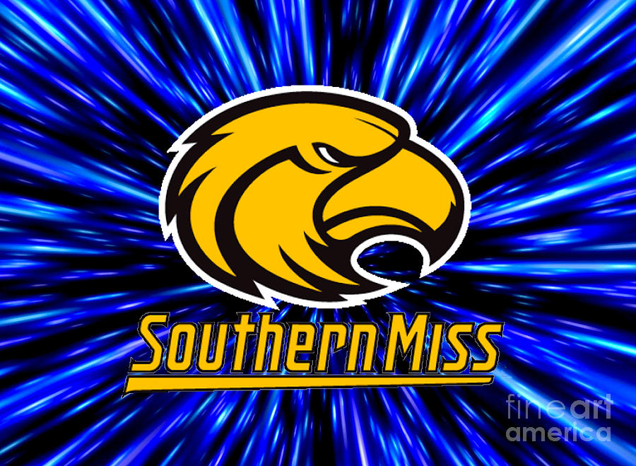 Southern Miss Golden Eagles Photograph By Steven Parker