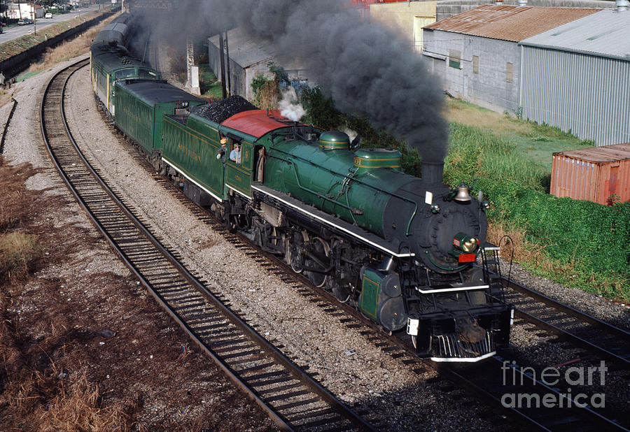 Southern Steam Locomotive Sou 4501 2 8 2 Mikado New Orleans